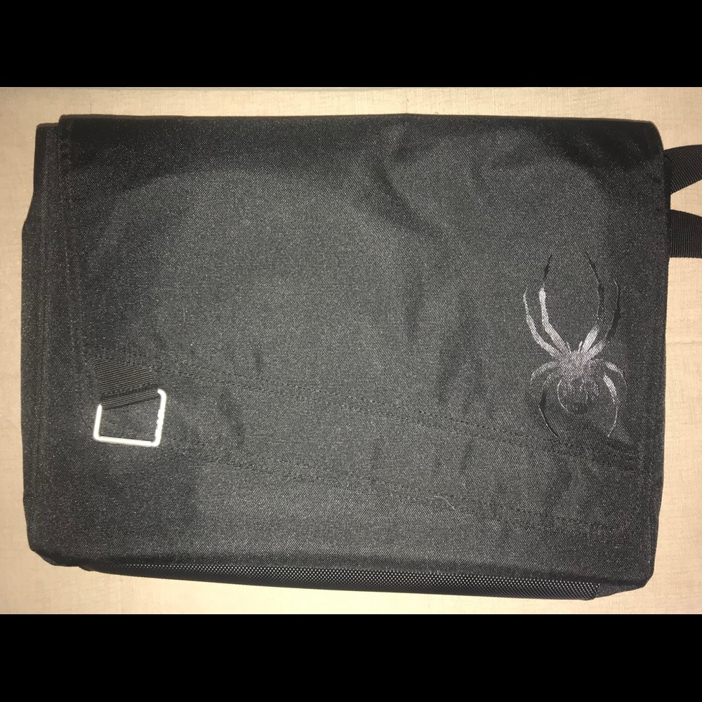 NWOT Spyder laptop crossbody book bag. Never used.
